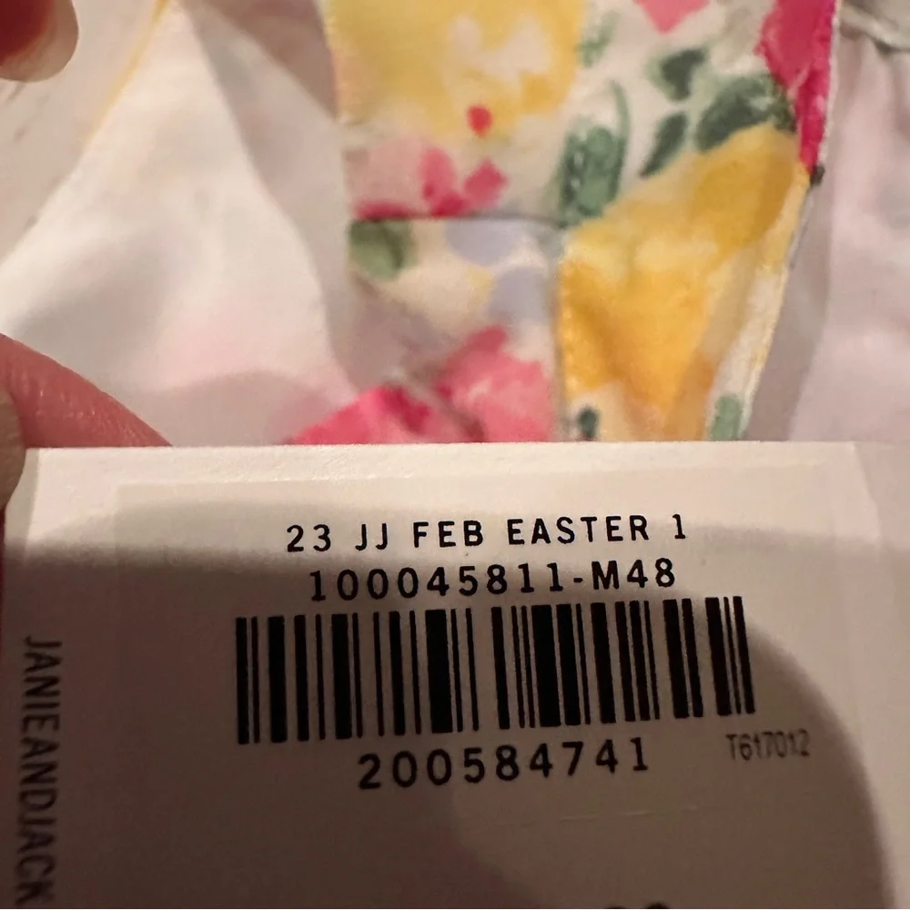 Janie and Jack floral dress nwt 12y - Picture 7 of 10